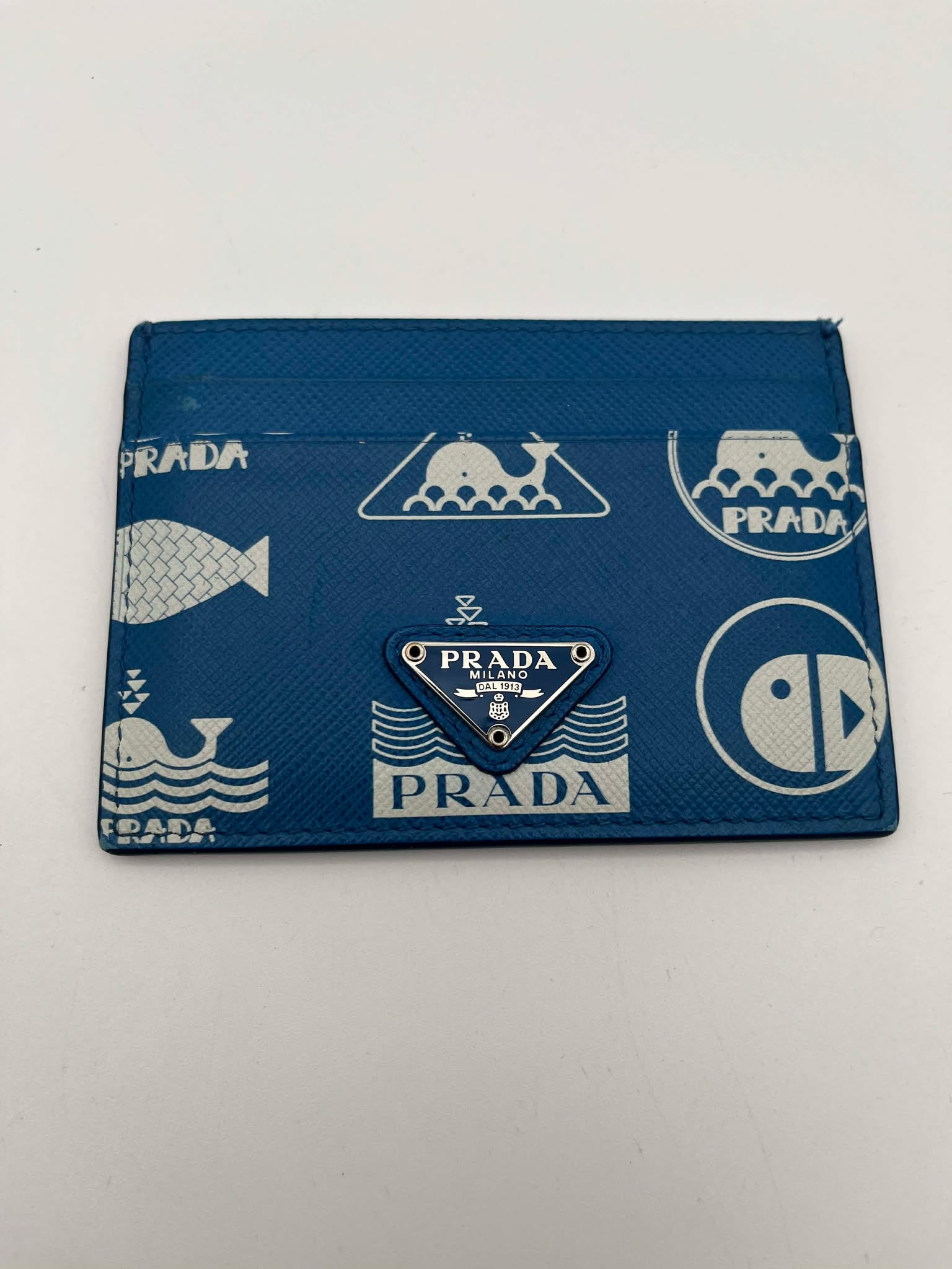 Whale Print Card Holder